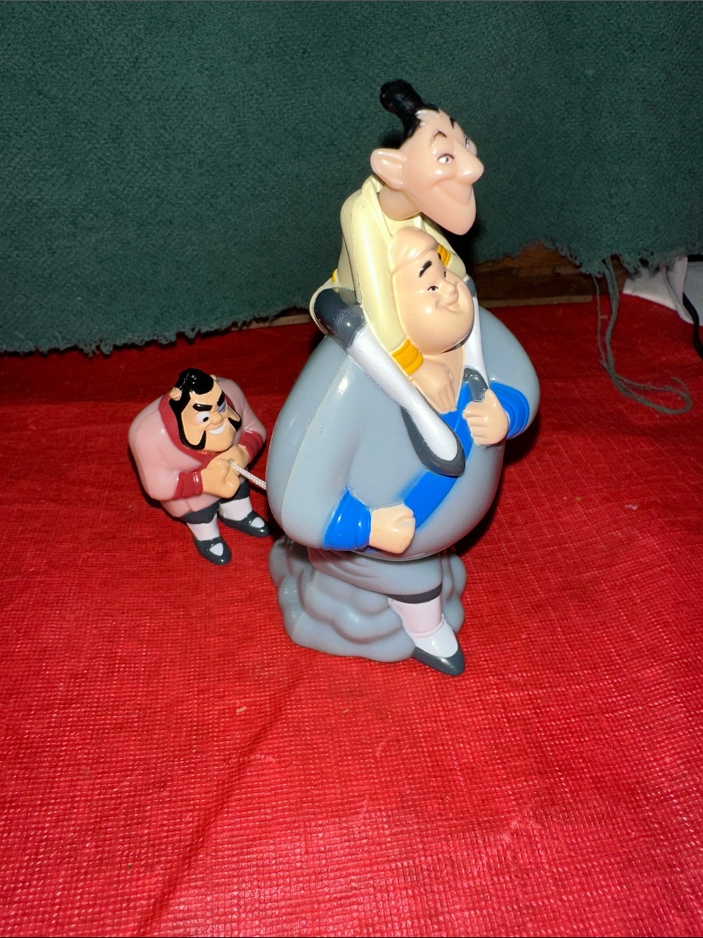 Vintage Disney Mulan and Chien Po McDonald’s toy